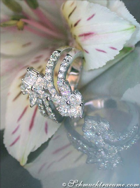 Eleganter Diamanten Ring im Herz Design - Image 3