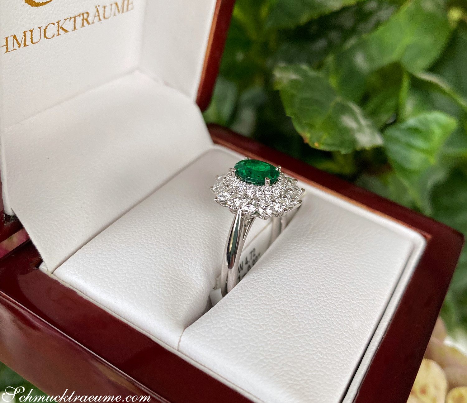 Prachtvoller Smaragd Ring "Entourage" - Image 11