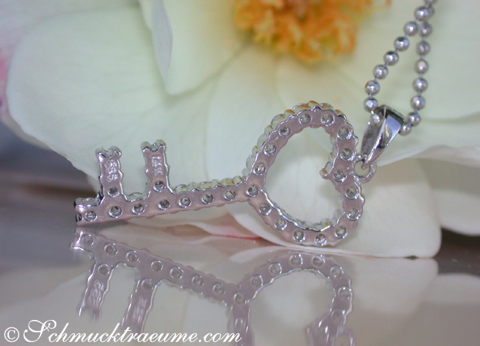 Feiner Diamanten Schlüssel Anhänger - Image 5