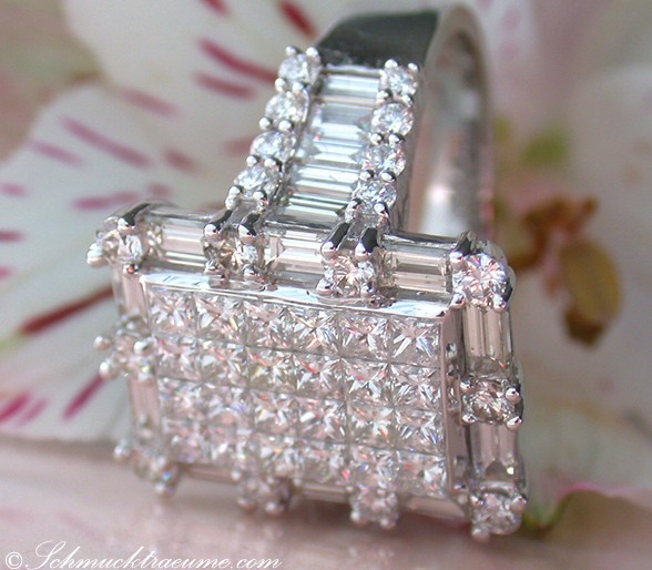 Exklusiver Diamanten Ring mit Brillanten - Image 4