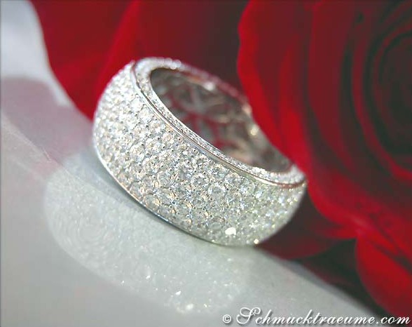 Exklusiver Diamanten Memory Ring (4,68 ct.) - Image 3