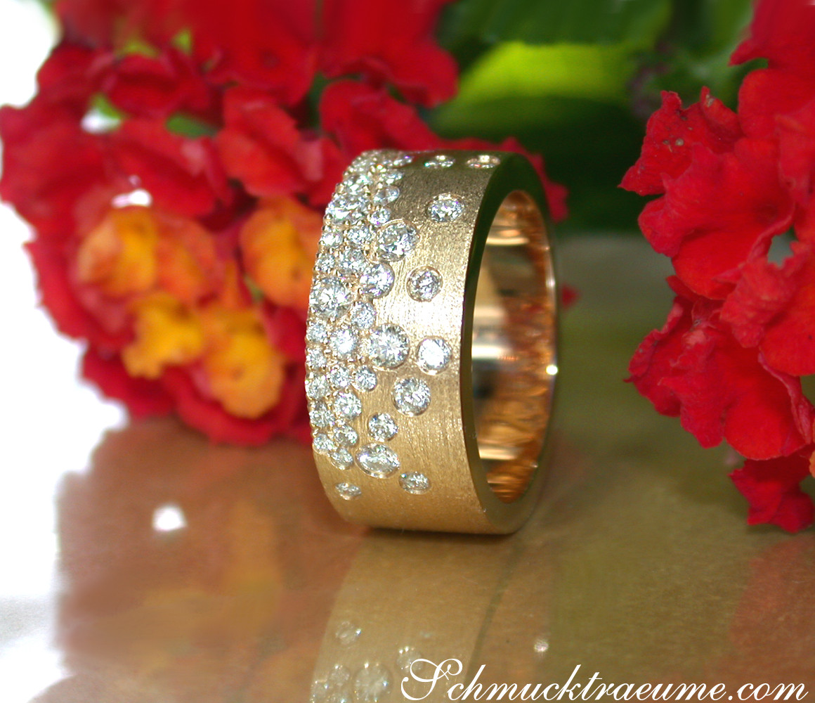 Grandioser Brillanten Sternenhimmel Ring - Image 6