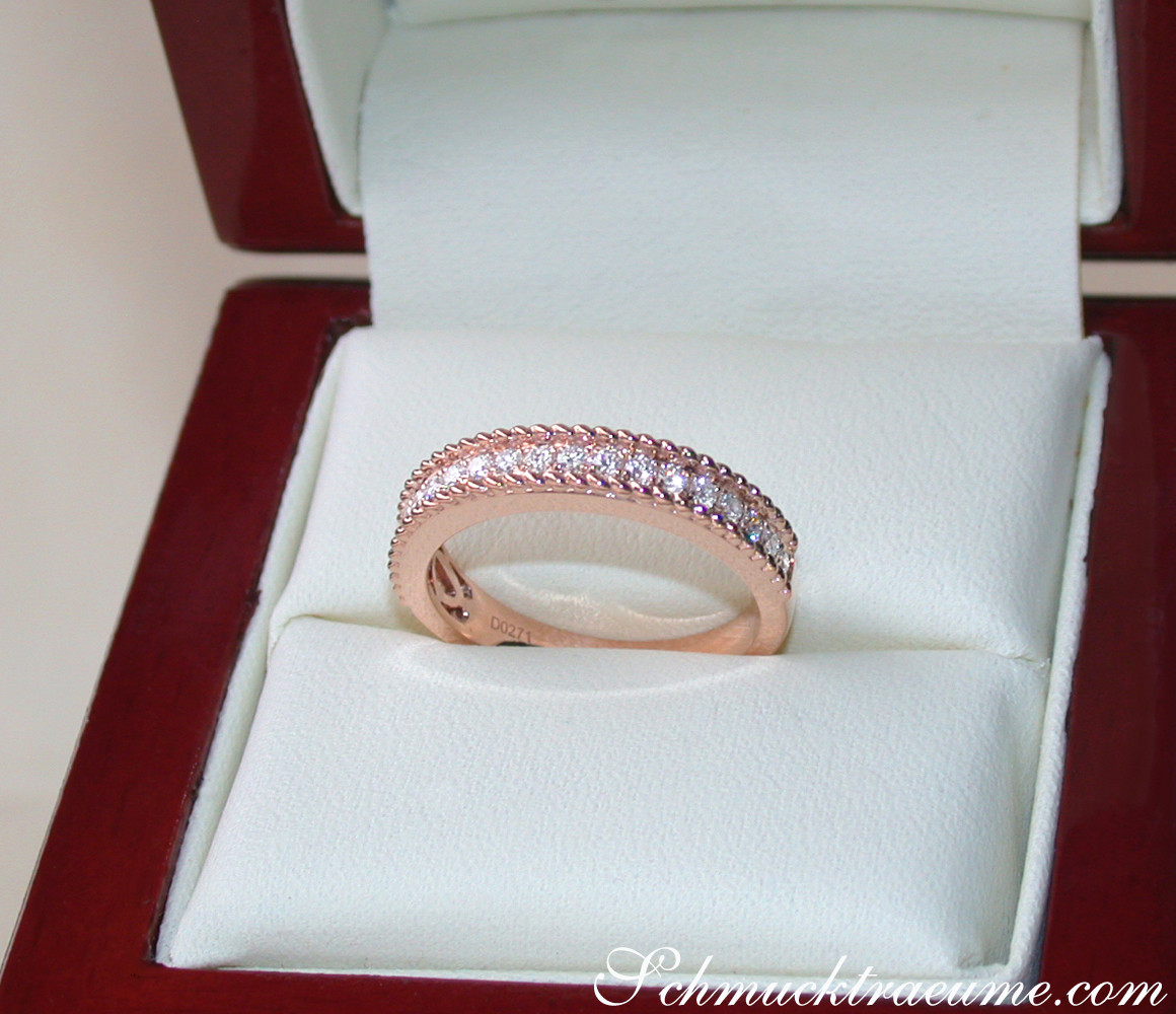 Traumhafter Diamanten Ring im Kordel Design - Image 7