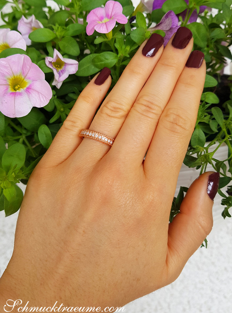 Traumhafter Diamanten Ring im Kordel Design - Image 3