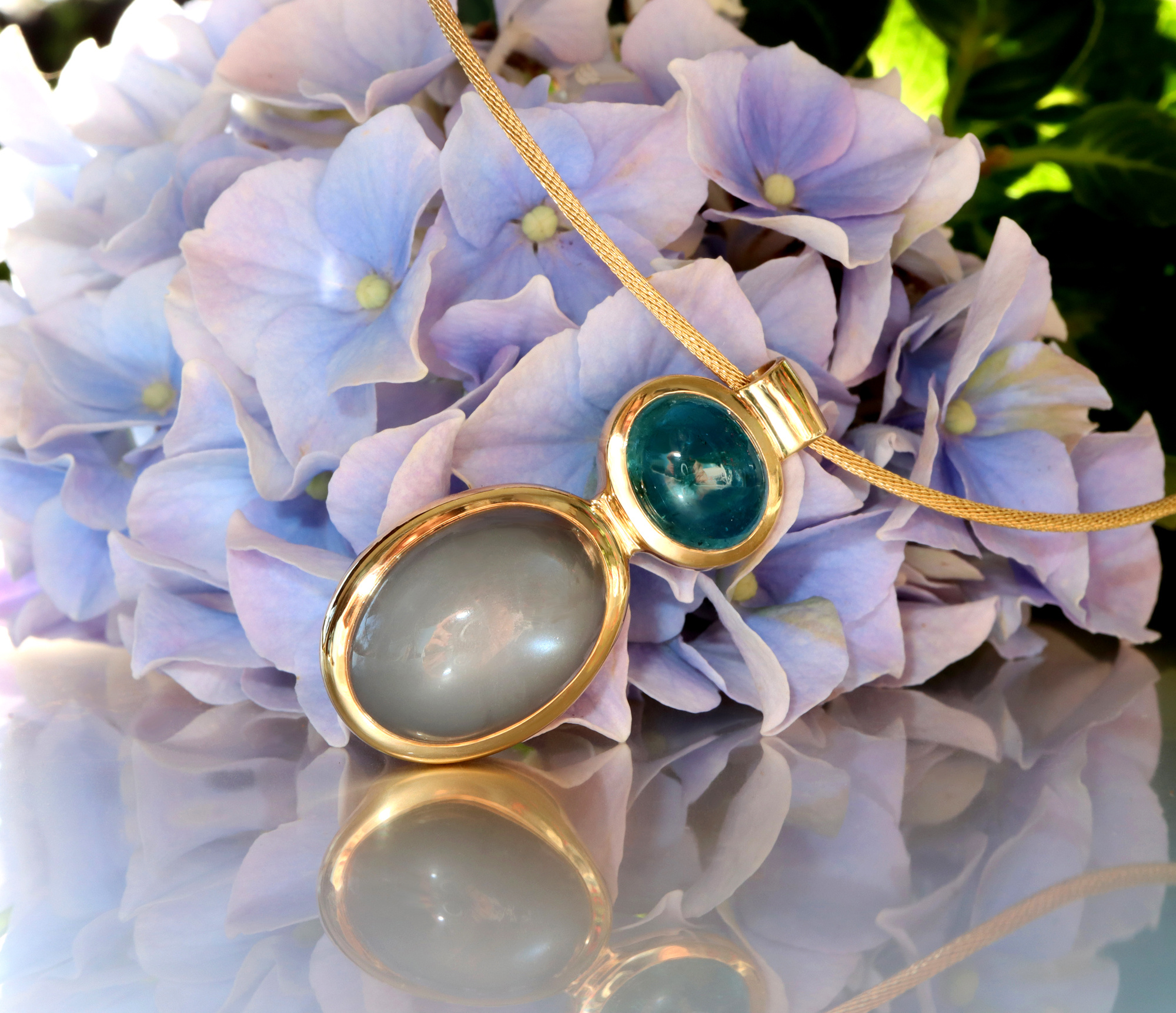 Indigolith Mondstein Halskette "Tutti Colori" - Image 4