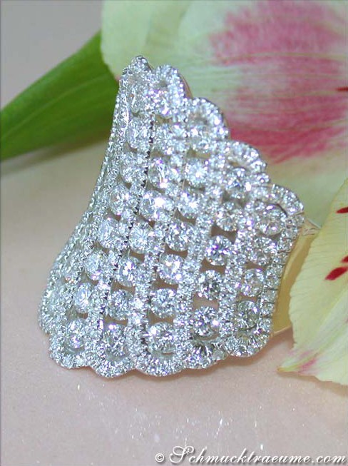 Extra breiter Brillanten Ring in höchster Vollendung - Image 2