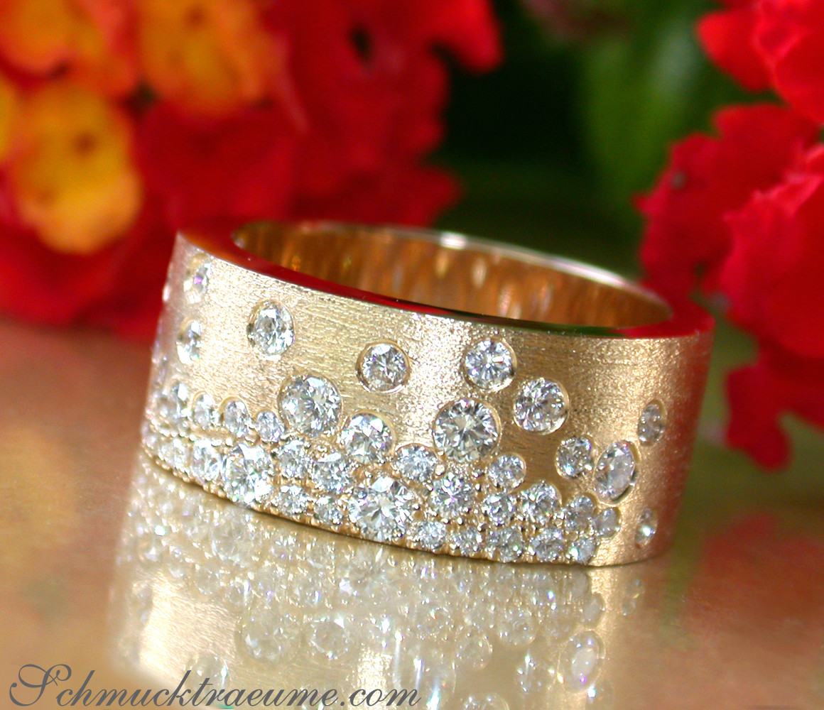 Grandioser Brillanten Sternenhimmel Ring - Image 14