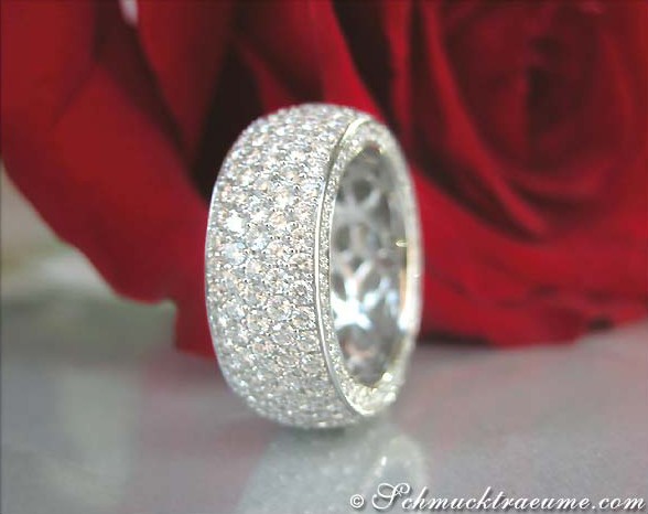 Exklusiver Diamanten Memory Ring (4,68 ct.) - Image 2