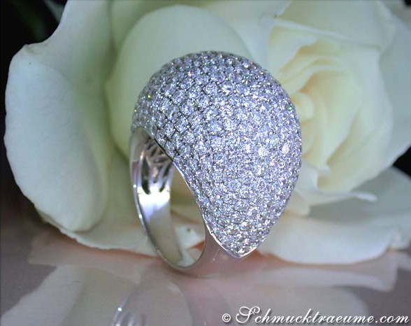 Prächtiger Brillanten Dome Ring - Image 3
