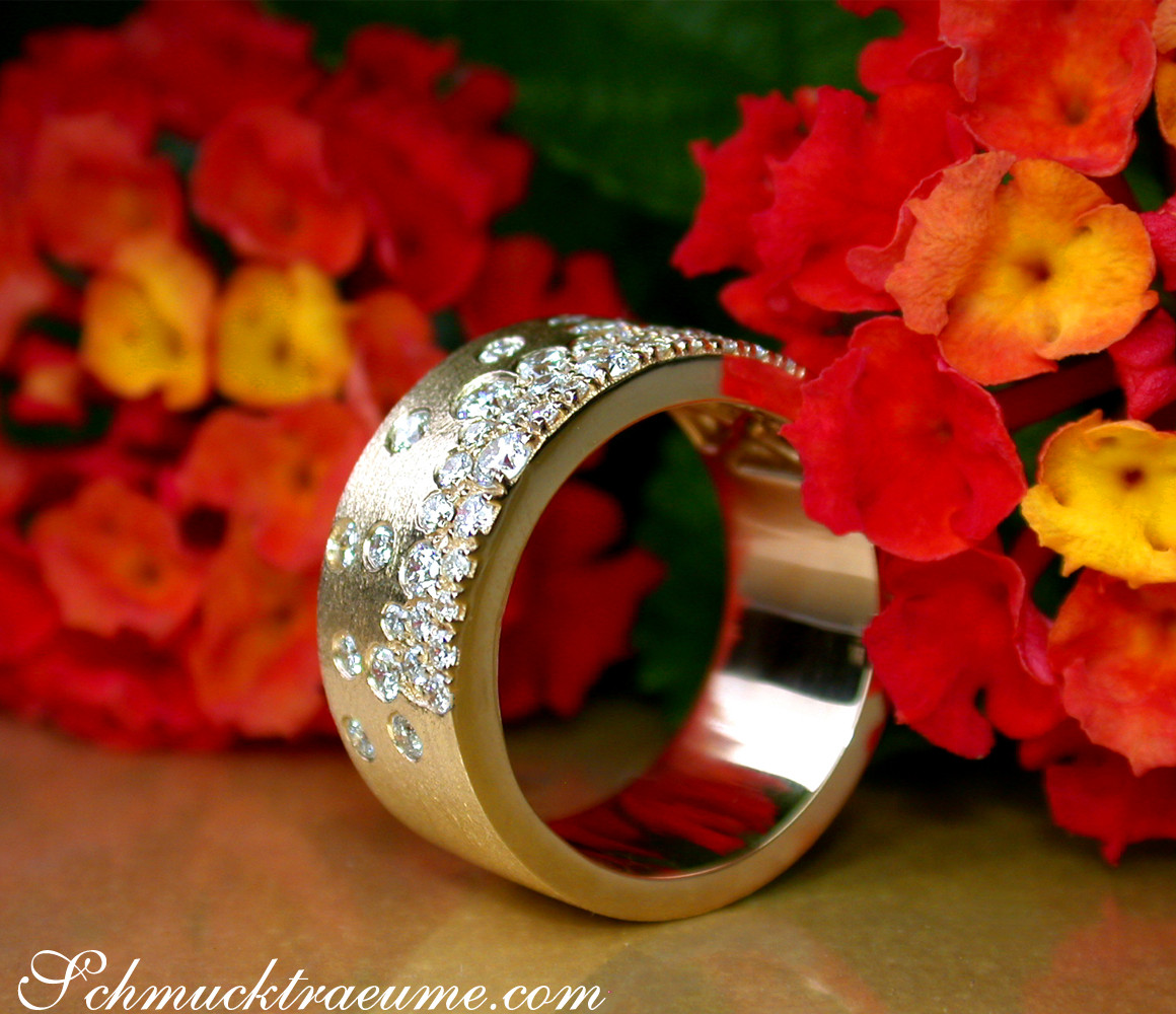 Grandioser Brillanten Sternenhimmel Ring - Image 12