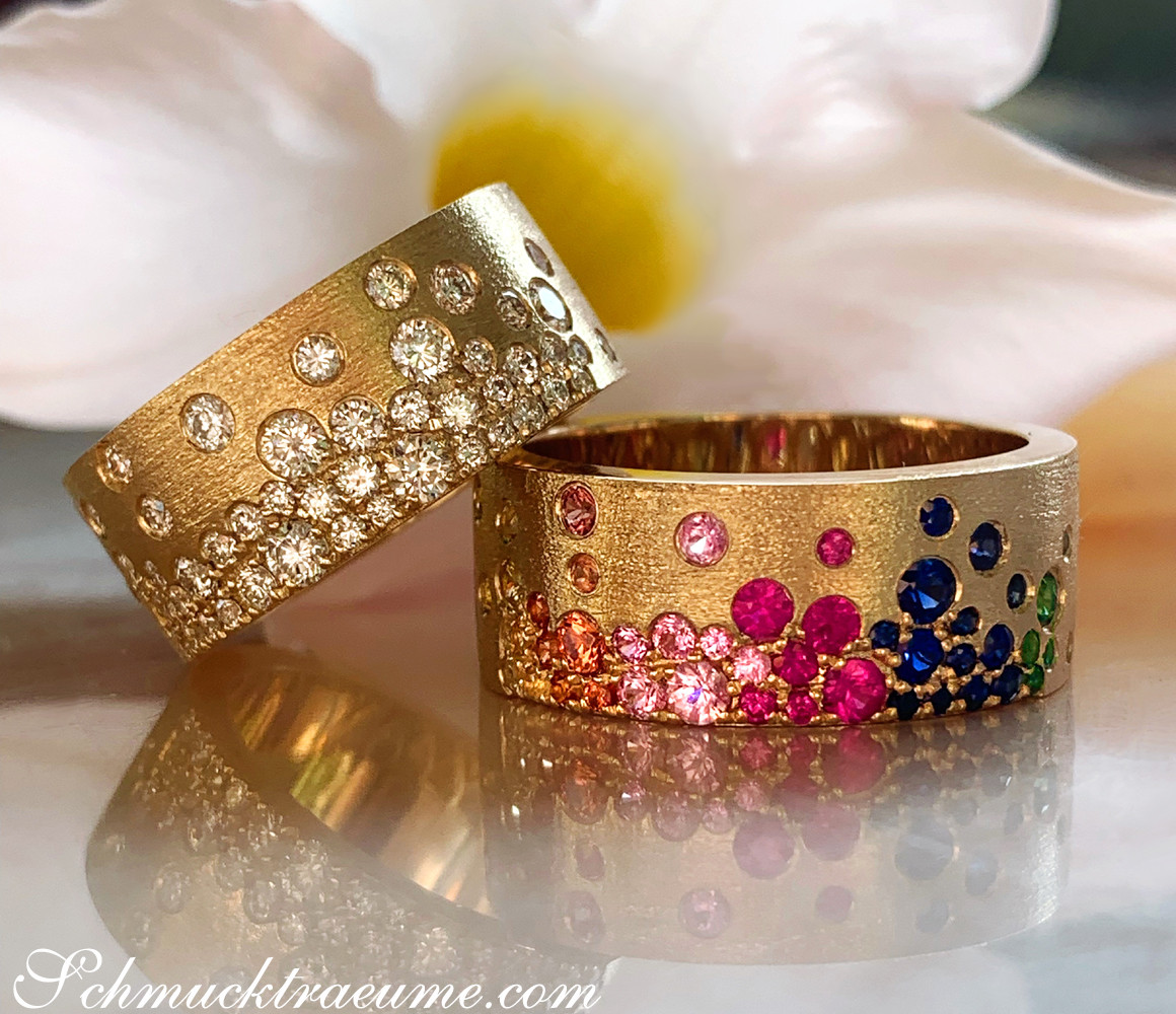 Grandioser Brillanten Sternenhimmel Ring - Image 13