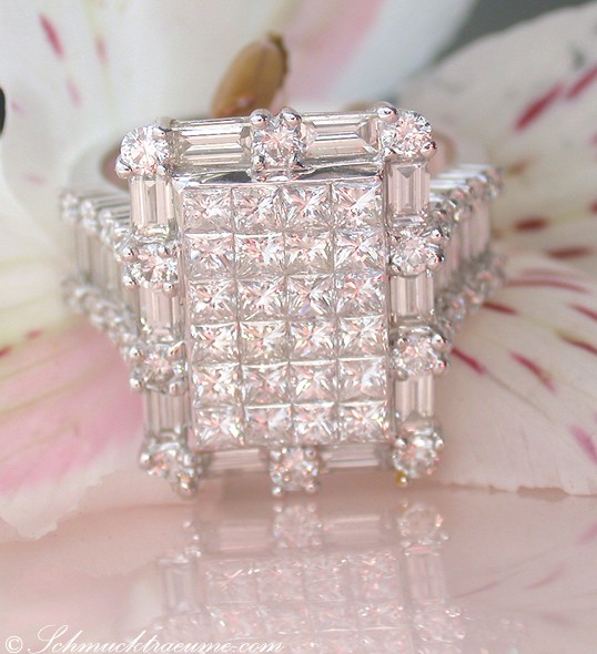 Exklusiver Diamanten Ring mit Brillanten - Image 3