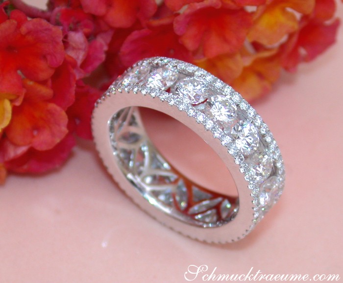 Hochkarätiger Brillanten Memory Ring - Image 2