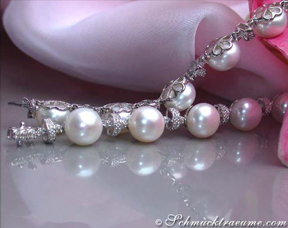 Traumhaftes Süßwasserperlen Collier (45 cm) - Image 6