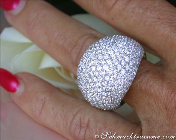 Prächtiger Brillanten Dome Ring - Image 4