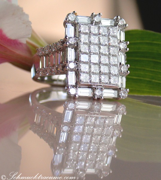 Exklusiver Diamanten Ring mit Brillanten - Image 2