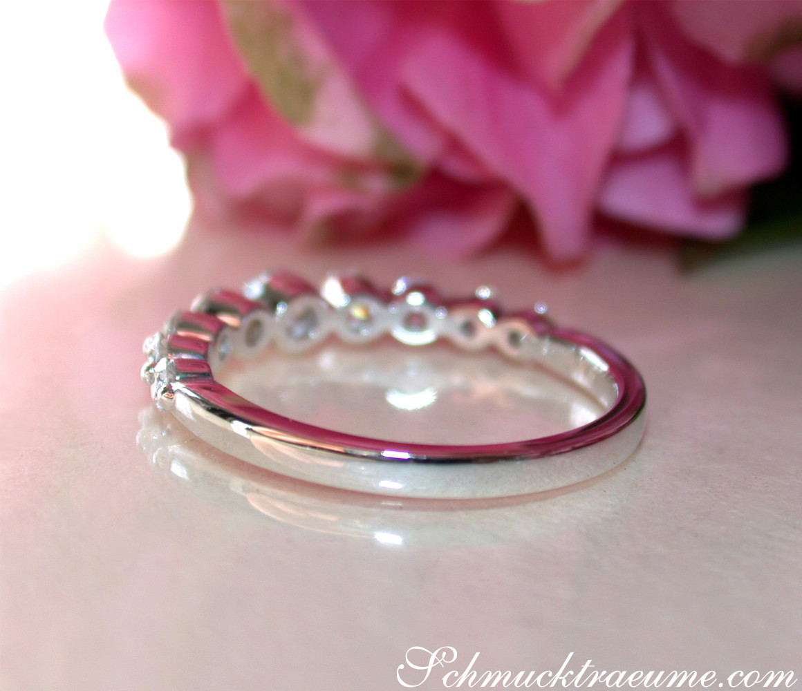 Brillanten Ring "Schwebender Diamant" - Image 14