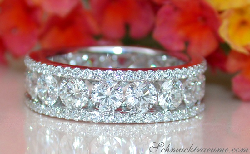 Hochkarätiger Brillanten Memory Ring - Image 6