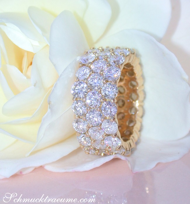 Prachtvoller Memory Ring mit Brillanten (10.60 ct.) - Image 4