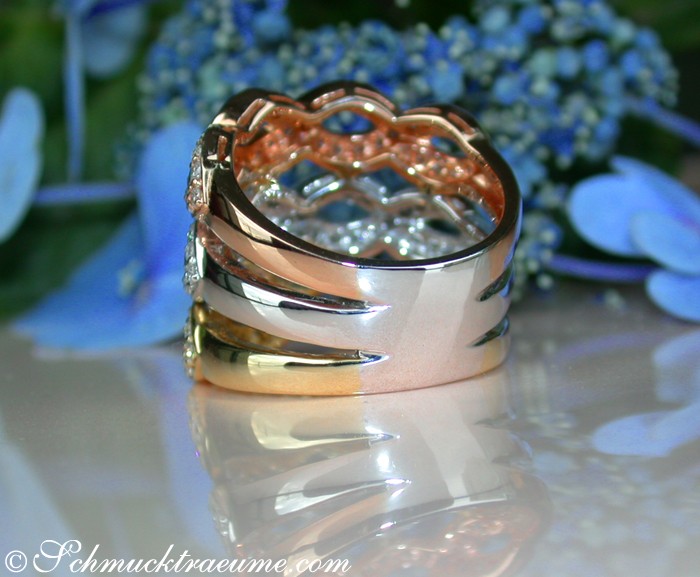 Drei Diamanten Ringe in Einem - Image 6