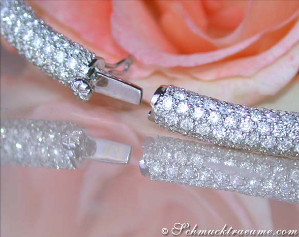 Erstklassiger Brillanten Armreif (12,30 ct.) - Image 5