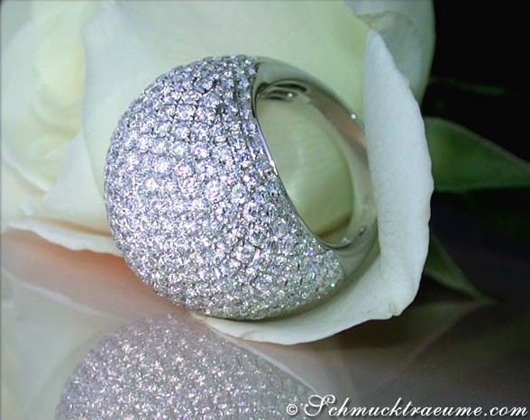 Prächtiger Brillanten Dome Ring - Image 2
